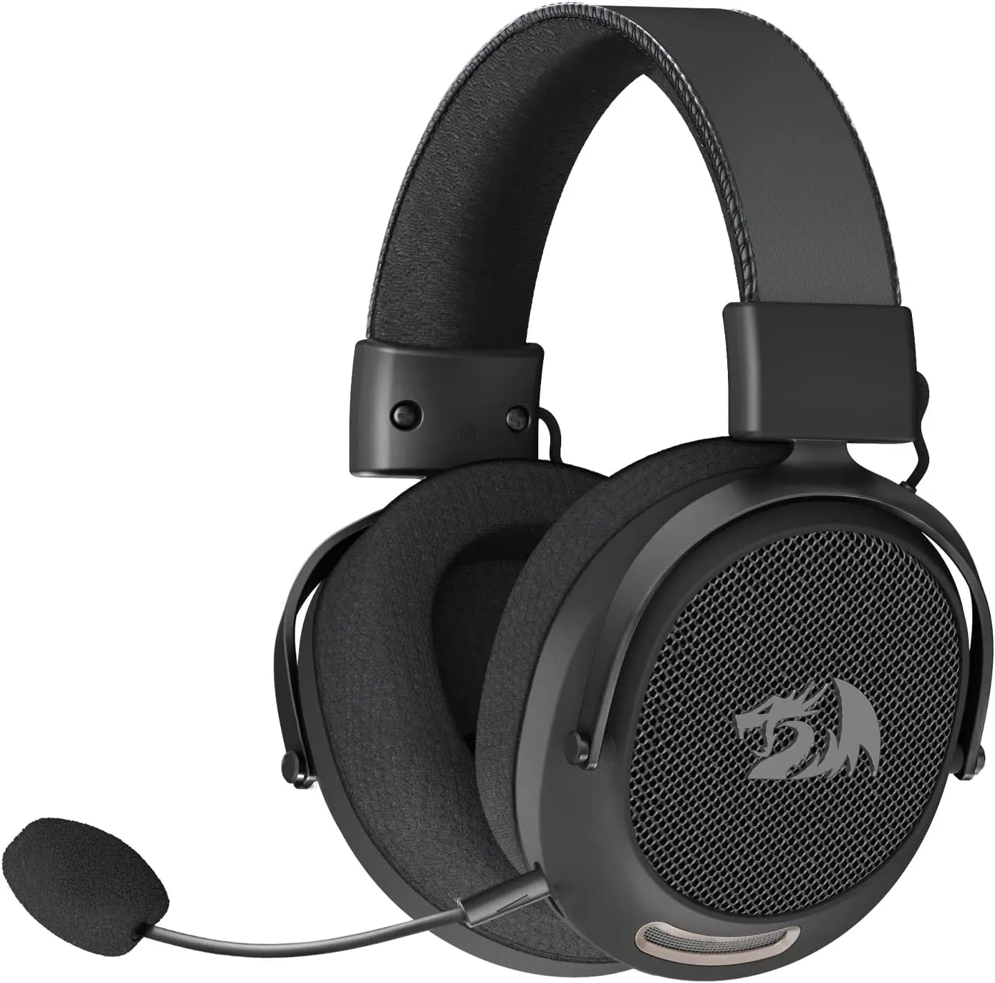Redragon H858 Gaming Headset, 2.4GHz/BT/Wired, Gray – ElectronicsAction