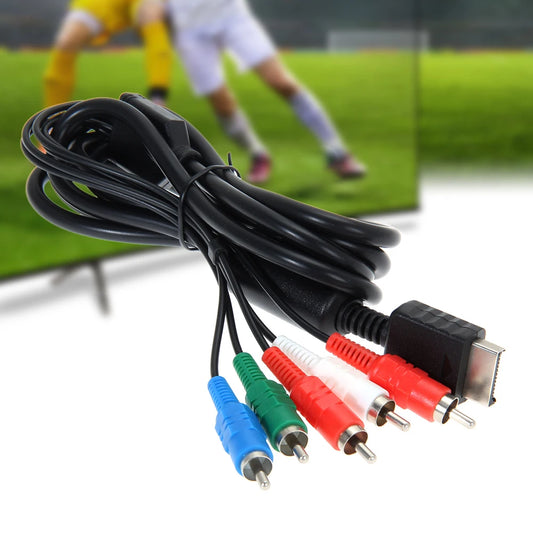HDTV AV Audio Video Cable AV Component Cable Cord Wire HDTV AV Audio Video Component Cable Cord for Sony PlayStation 2 3 PS2 PS3