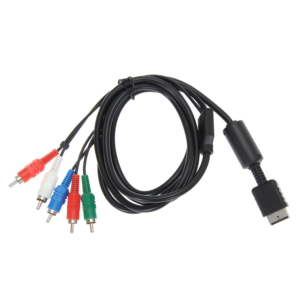 HDTV AV Audio Video Cable AV Component Cable Cord Wire HDTV AV Audio Video Component Cable Cord for Sony PlayStation 2 3 PS2 PS3
