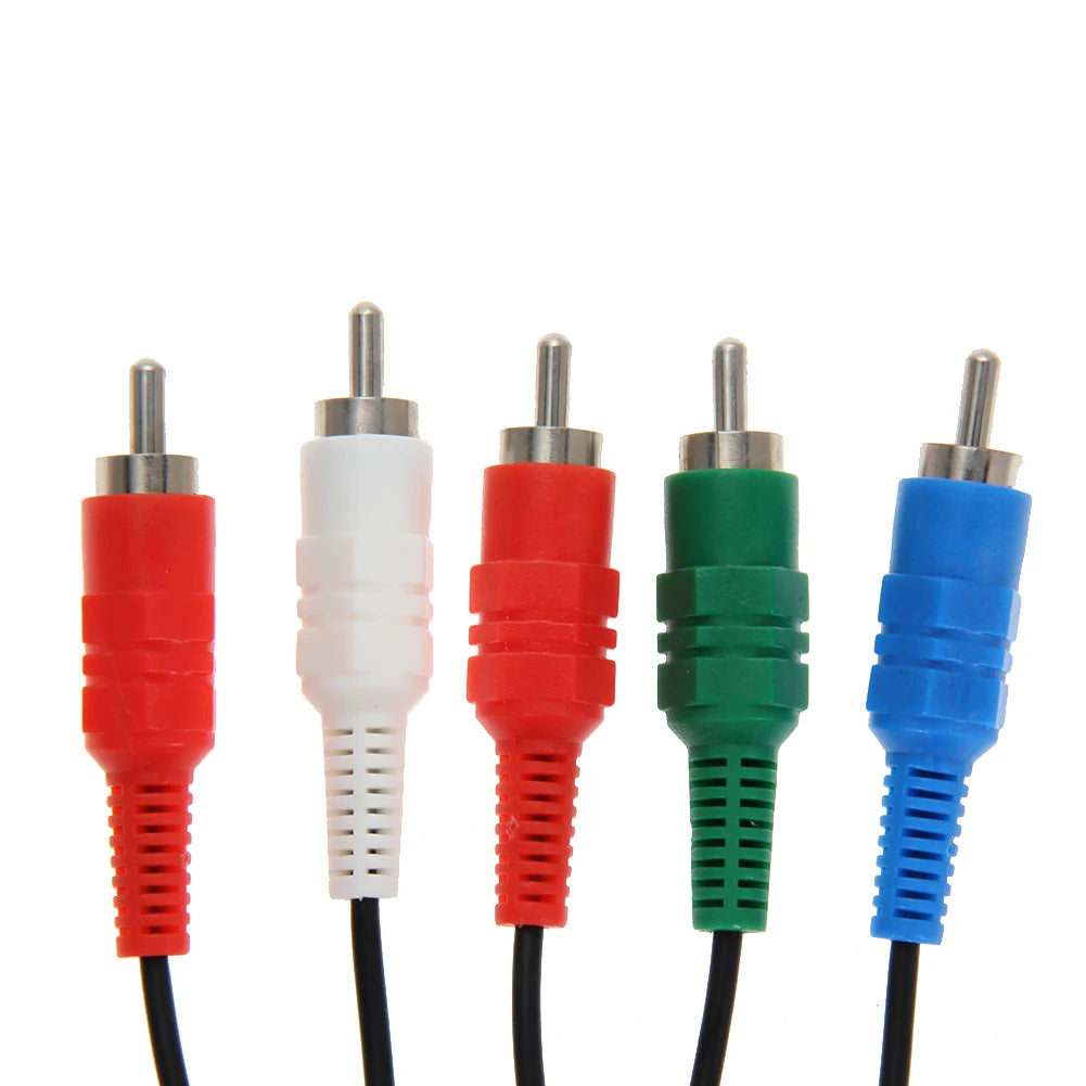 HDTV AV Audio Video Cable AV Component Cable Cord Wire HDTV AV Audio Video Component Cable Cord for Sony PlayStation 2 3 PS2 PS3